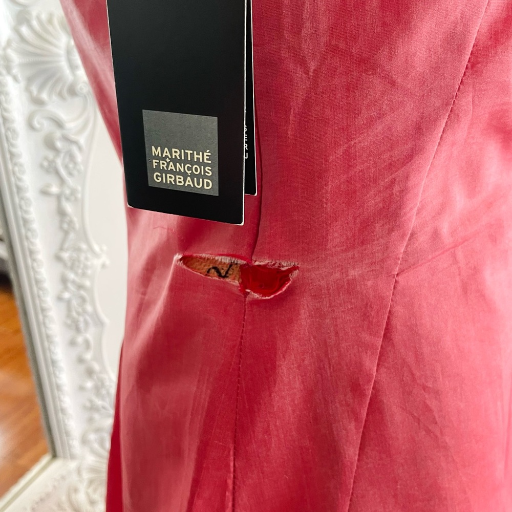 $3295 NWT VINTAGE Marithe Francois Girbaud SILK RARE Couture Dress - Picture 7 of 16